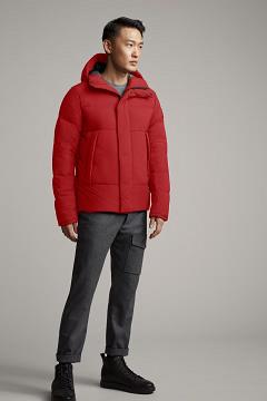 Chamarras Canada Goose Hombre Outlet - Armstrong Chaqueta De Plumas Rojos Oscuro FJ0174538